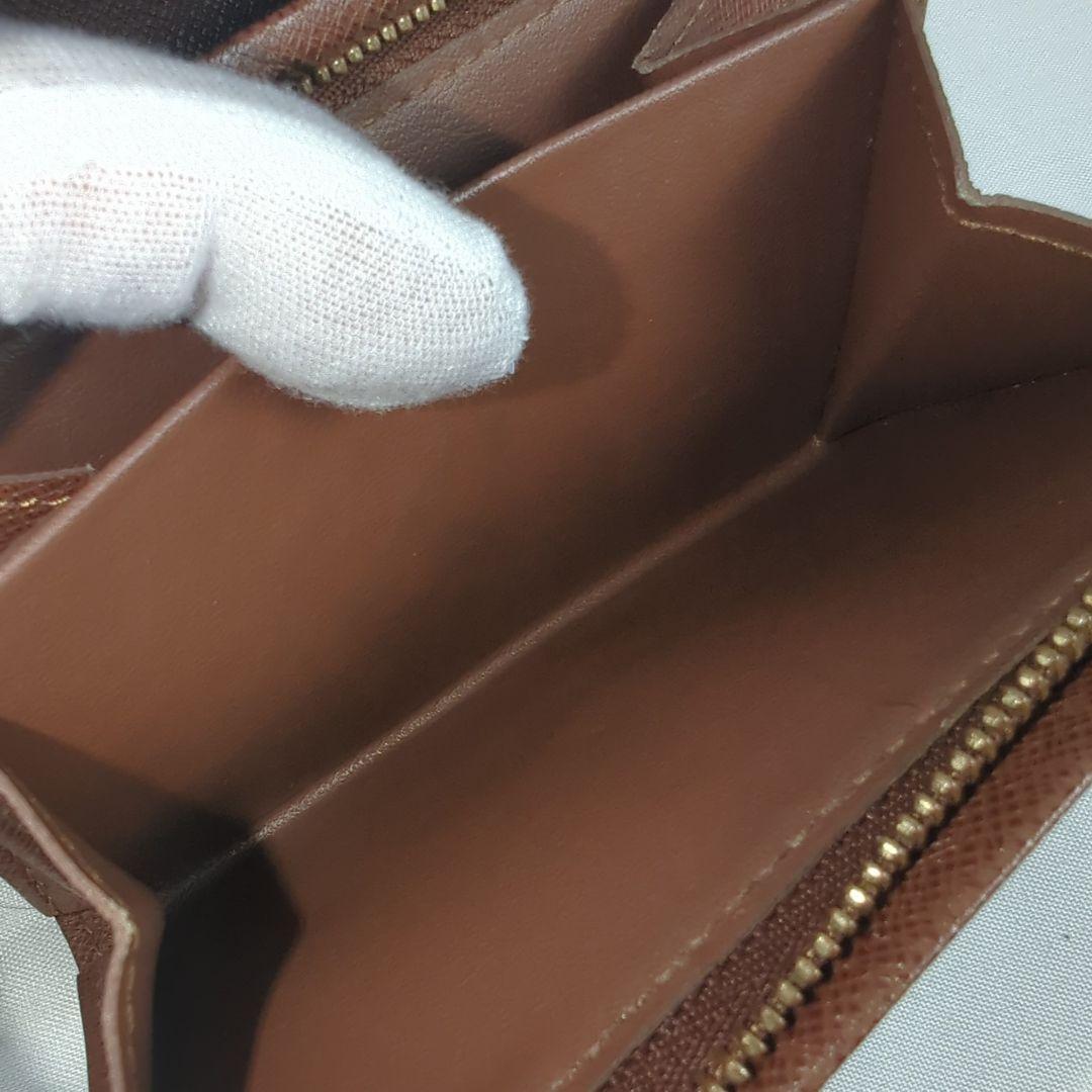 【美品】LOUISVUITTON ルイヴィトン モノグラム 二つ折り 財布