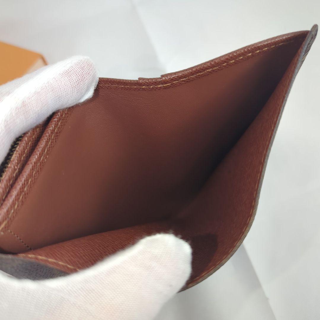 【美品】LOUISVUITTON ルイヴィトン モノグラム 二つ折り 財布