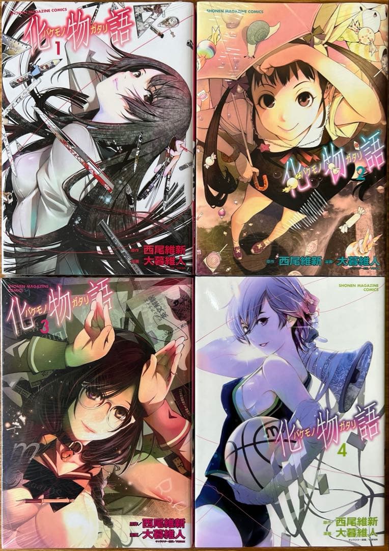 【完結全巻•特装版特典付き】化物語　全22巻セット