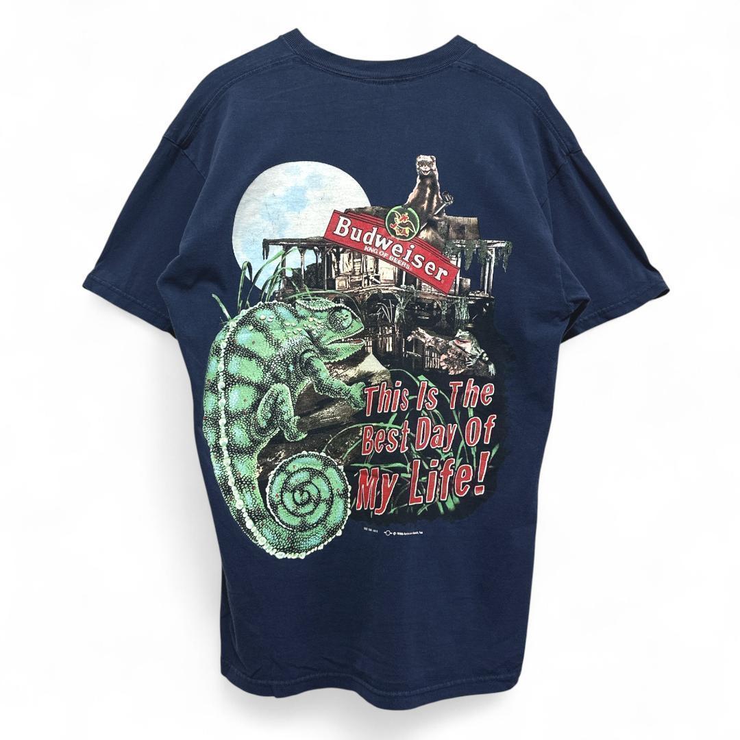 Budweiser バドワイザー 1998年製 アニマルTシャツUSA製 840
