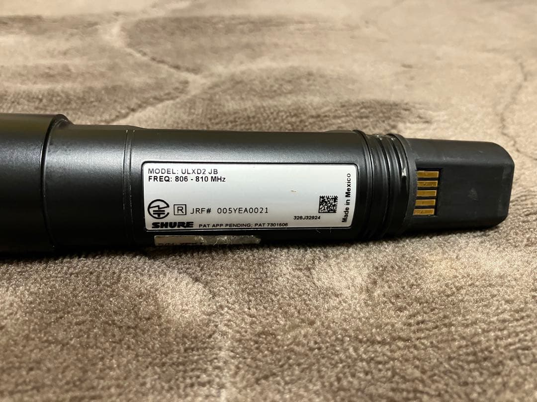 SHURE シュア　ULXD2 JB ワイヤレスマイク