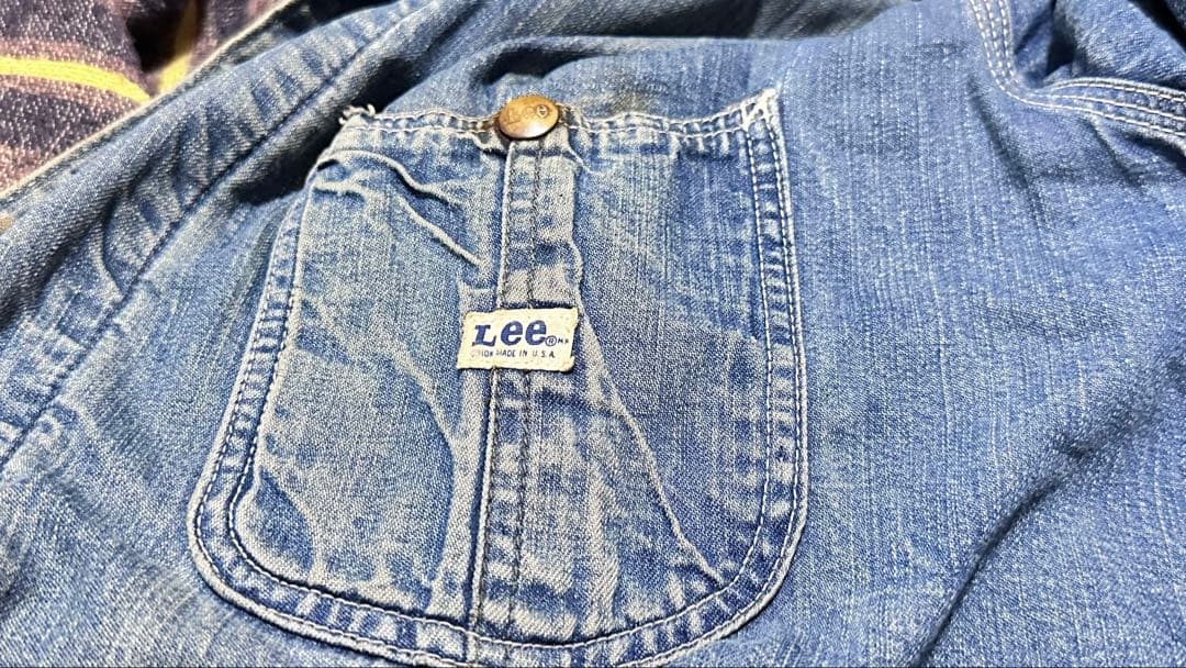 期間限定値下げ！70s vintage Leeデニムカバーオール アメリカ製