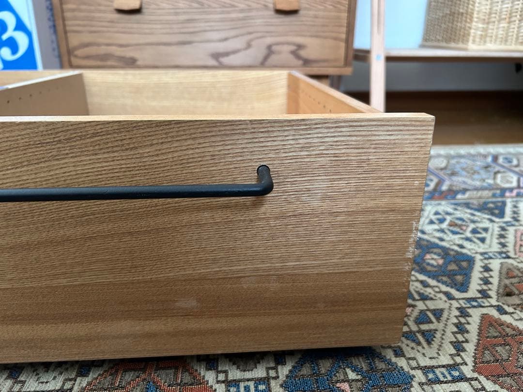 無印良品　ベッド下収納　小　オーク材　2個セット