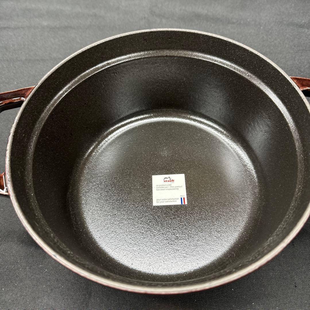 【美品】STAUB ストウブ ピコ・ココット ラウンド 20cm