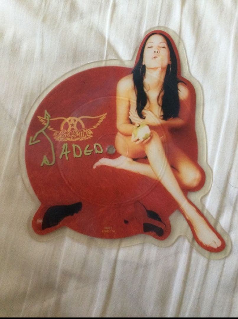 aerosmith エアロスミス JADED 限定版 変形　アナログ レコード