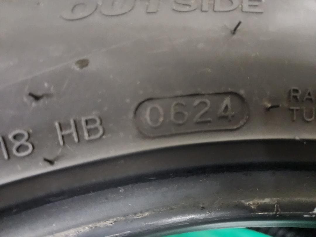 送料込☆2024年製HANKOOKハンコック タイヤ 225/55R19 ☆4本