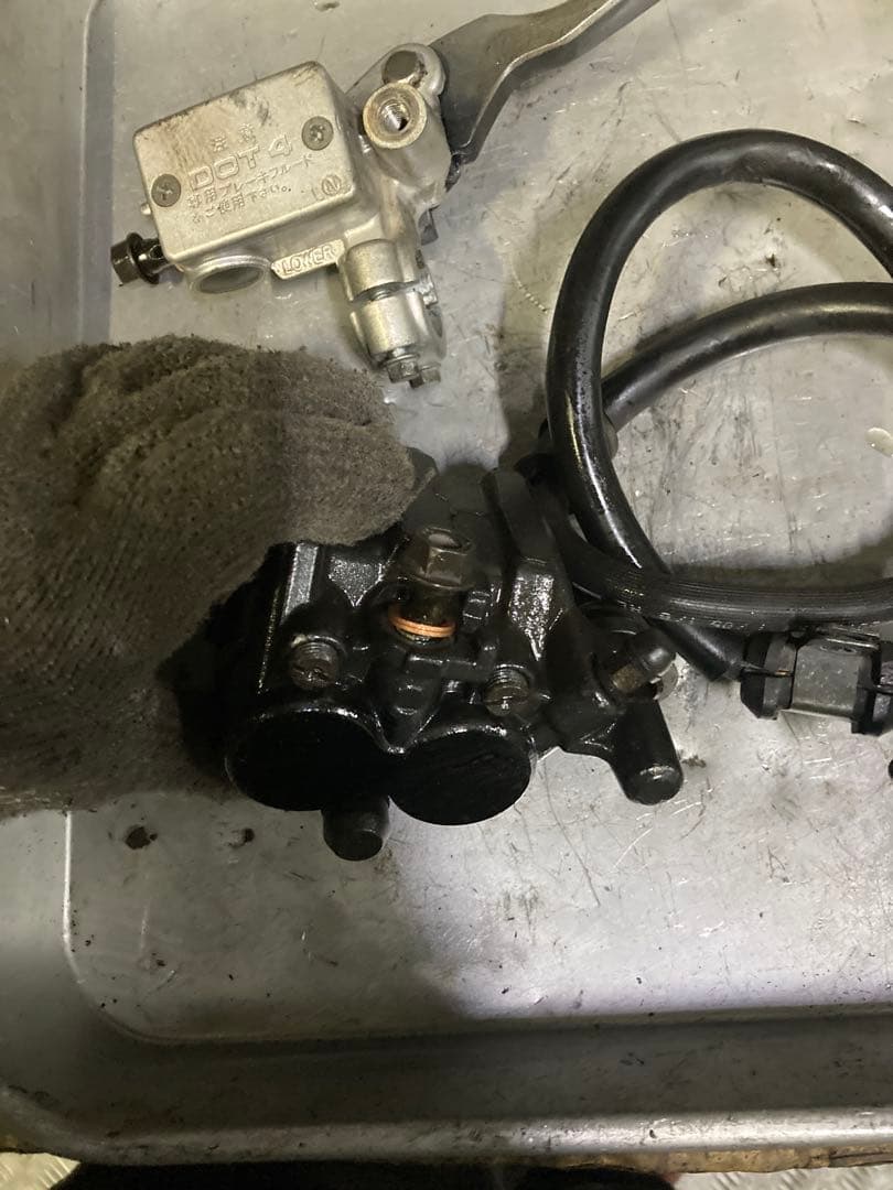 xr100モタード　ブレーキセット　NSR50 NS50F NS-1 NSF
