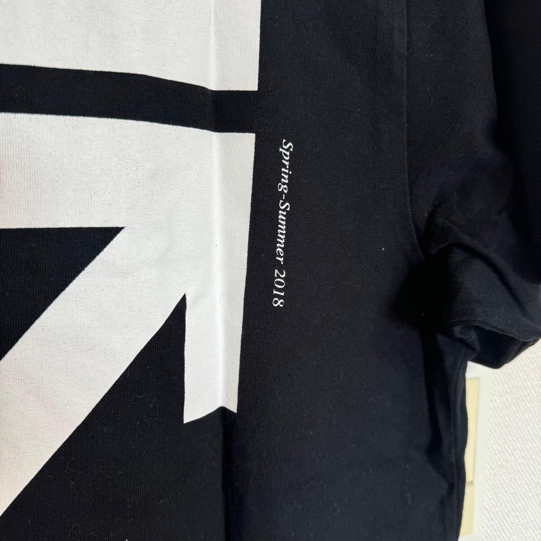 【値下げ中】OFF WHITE TEMPERATUREブラックTシャツ【L】