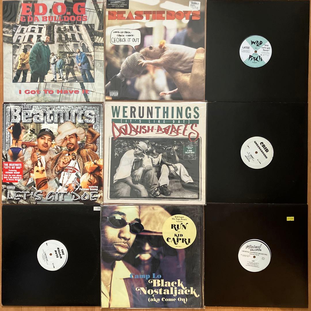 HIPHOPレコード まとめ売り 12インチ54枚セット