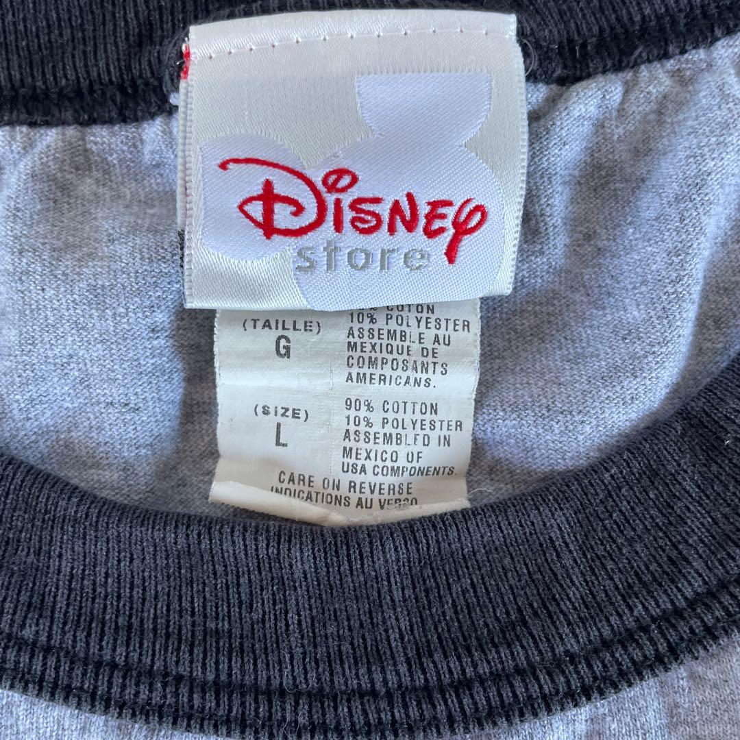 Disney Store ミッキーマウス StussyTシャツ Lサイズ
