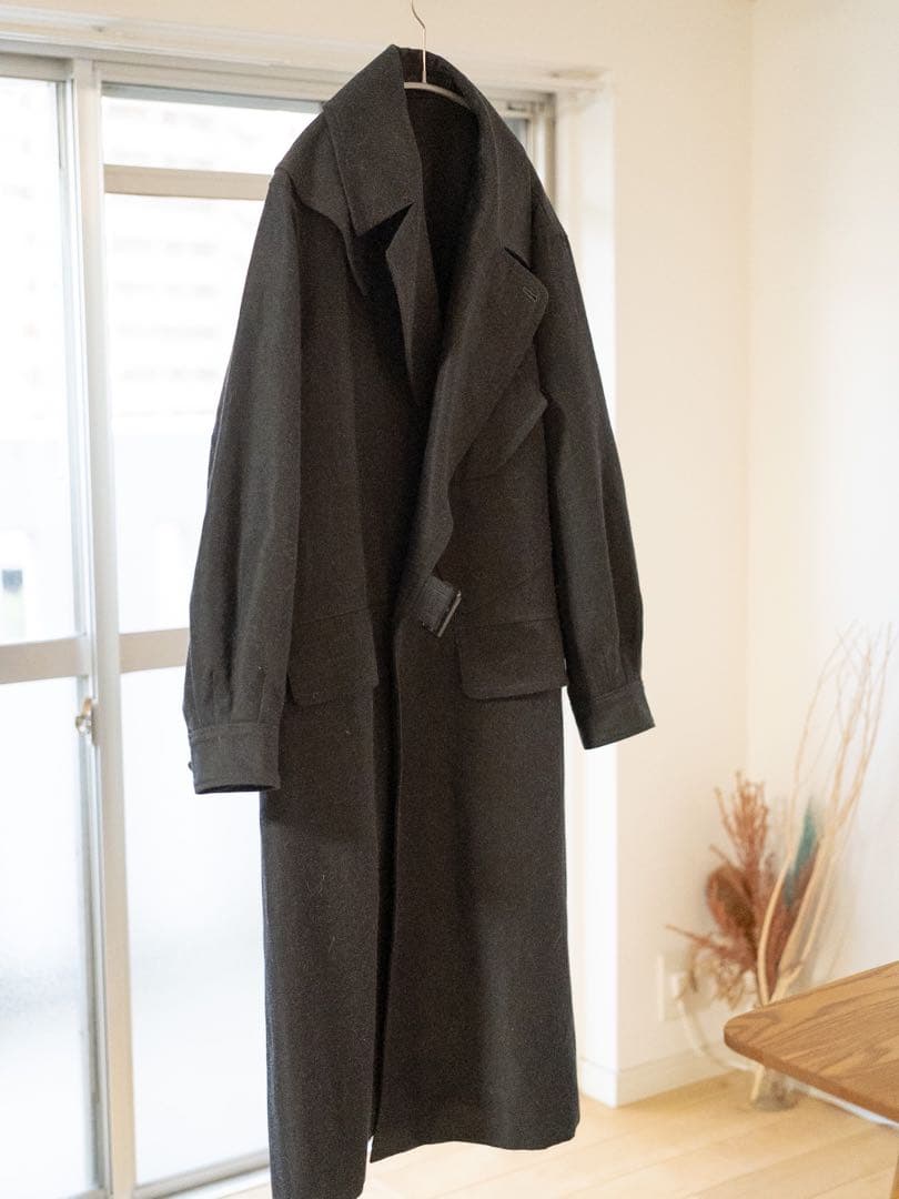 ジャケット・アウター blurhms Wool Ramie Motorcycle Coat/2