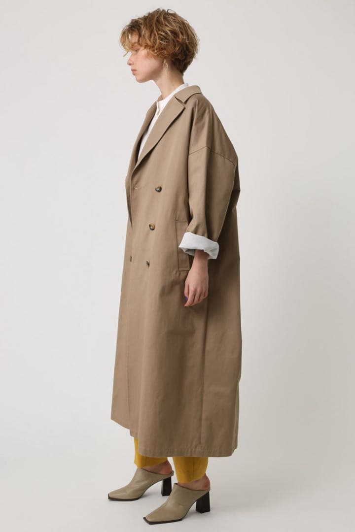 RIM.ARK　Wide Volume Spring Coat ベージュ