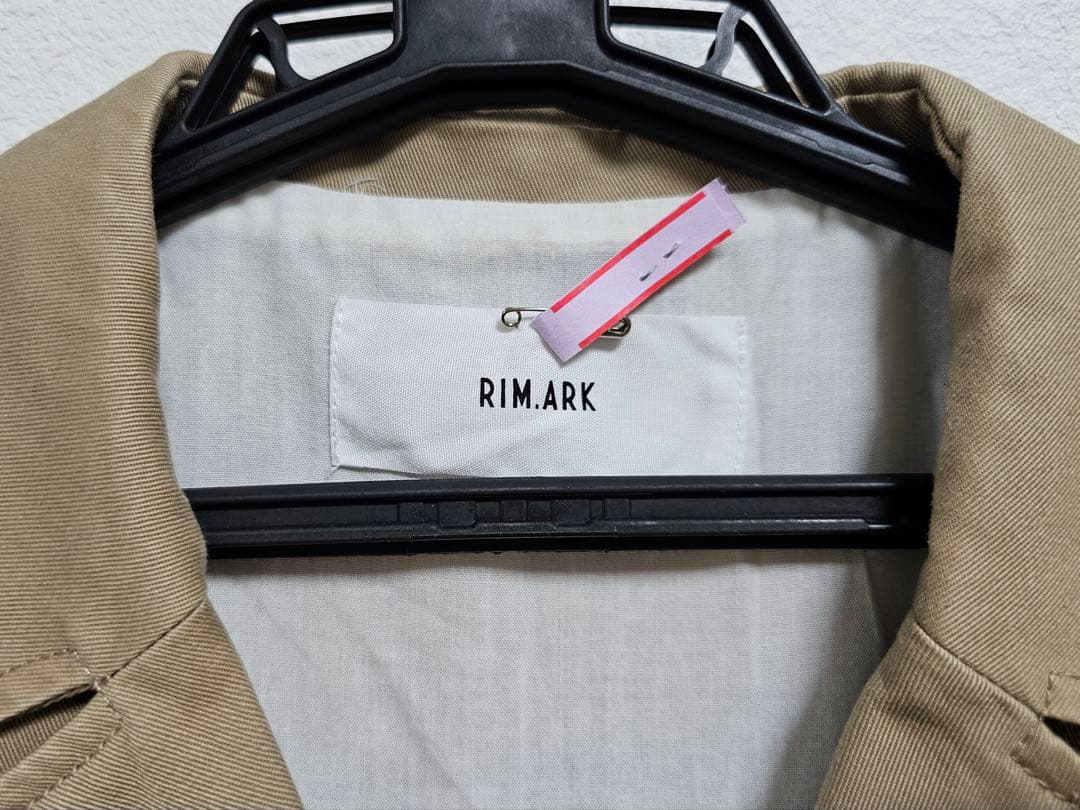 RIM.ARK　Wide Volume Spring Coat ベージュ