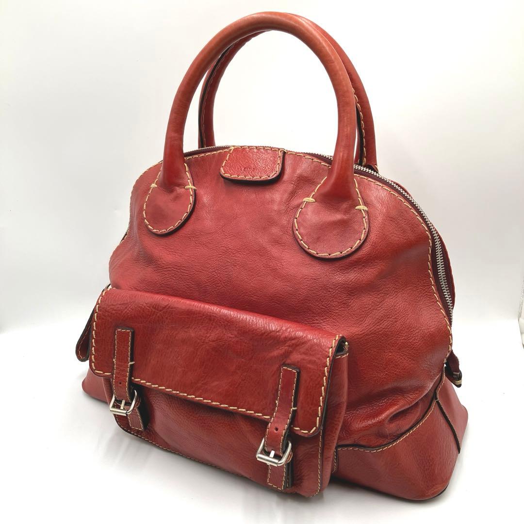 Chloé Edith クロエ エディス ボウラーバッグ ボストンバッグ ラージ