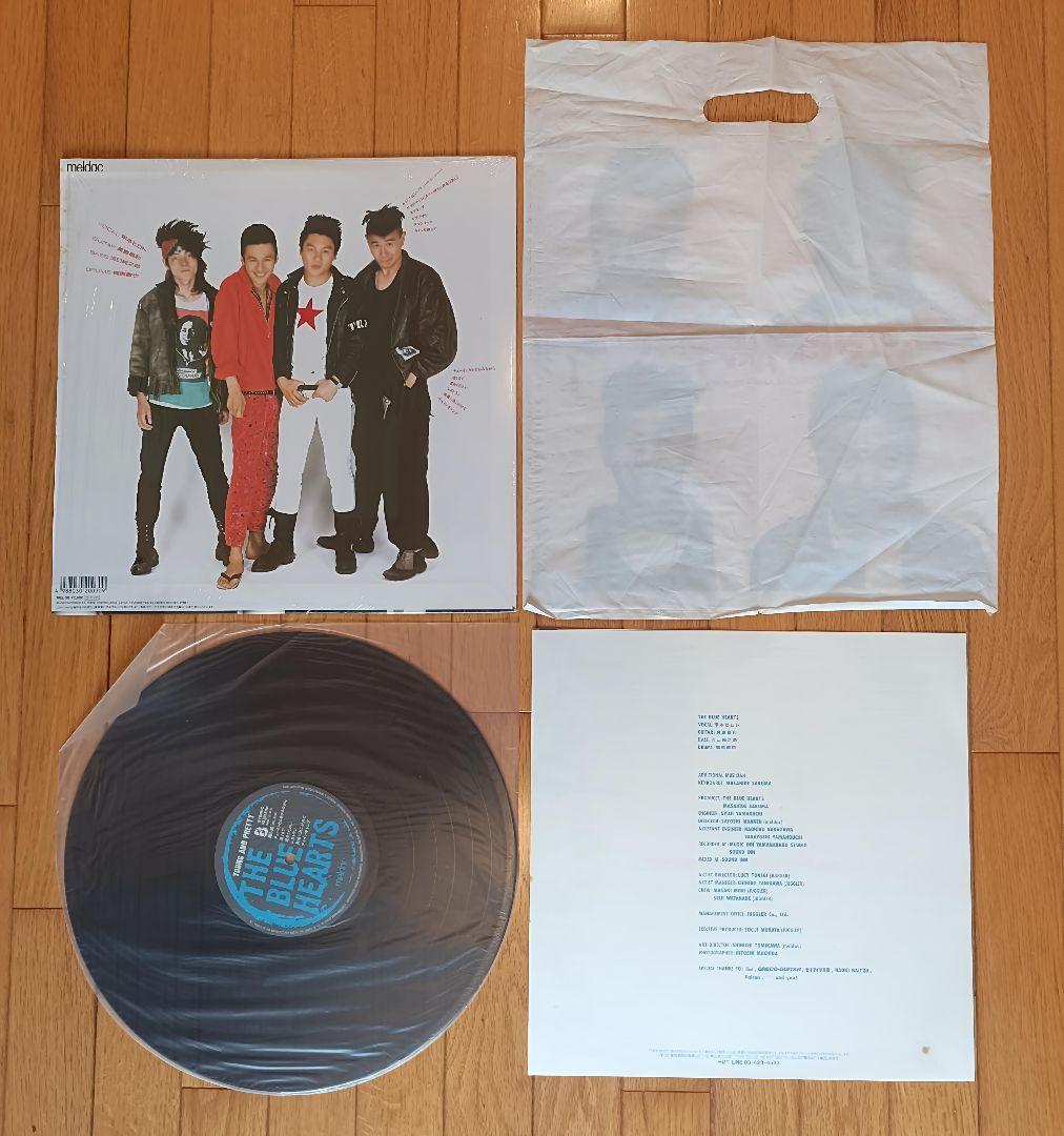 THE BLUE HEARTS/YOUNG AND PRETTYレコード初回盤