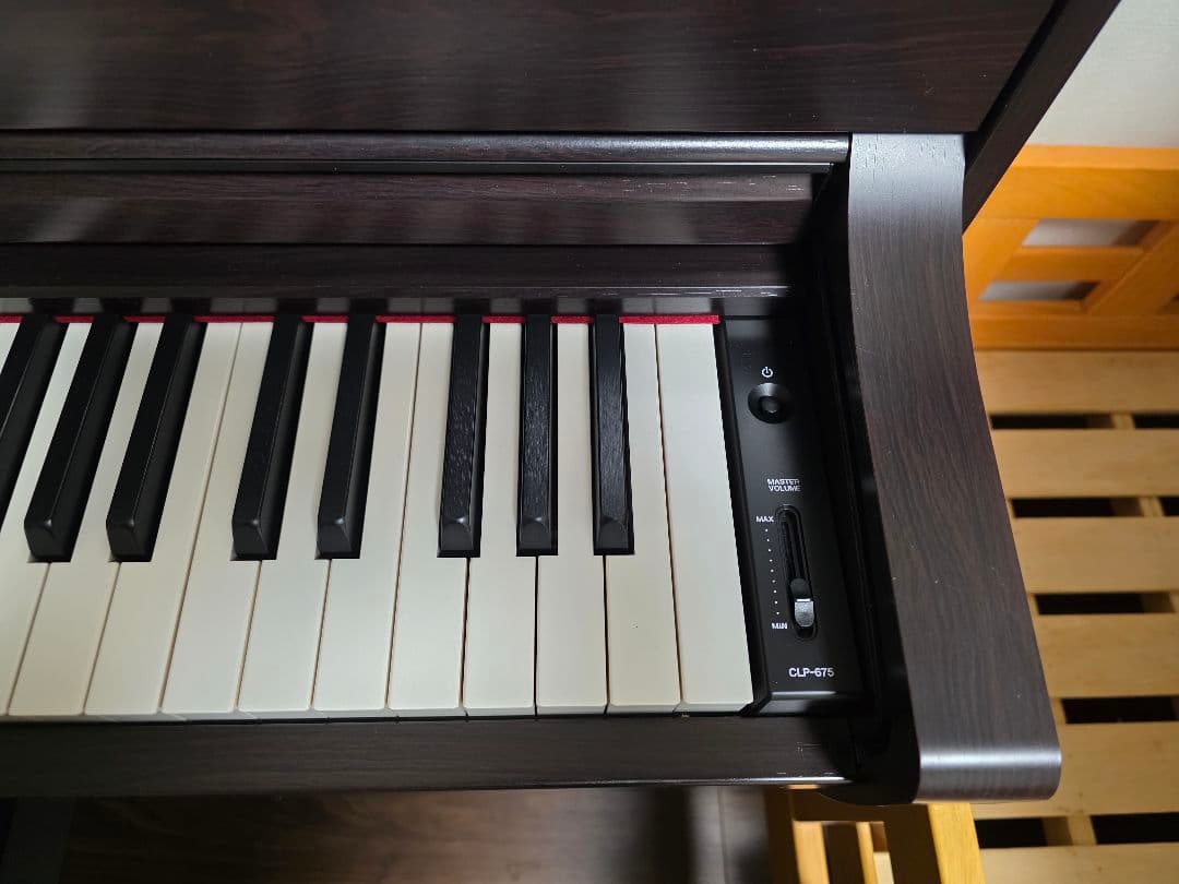 ピ*ノ様 Yamaha CLP-675R クラビノーバ ニューダークローズウッド