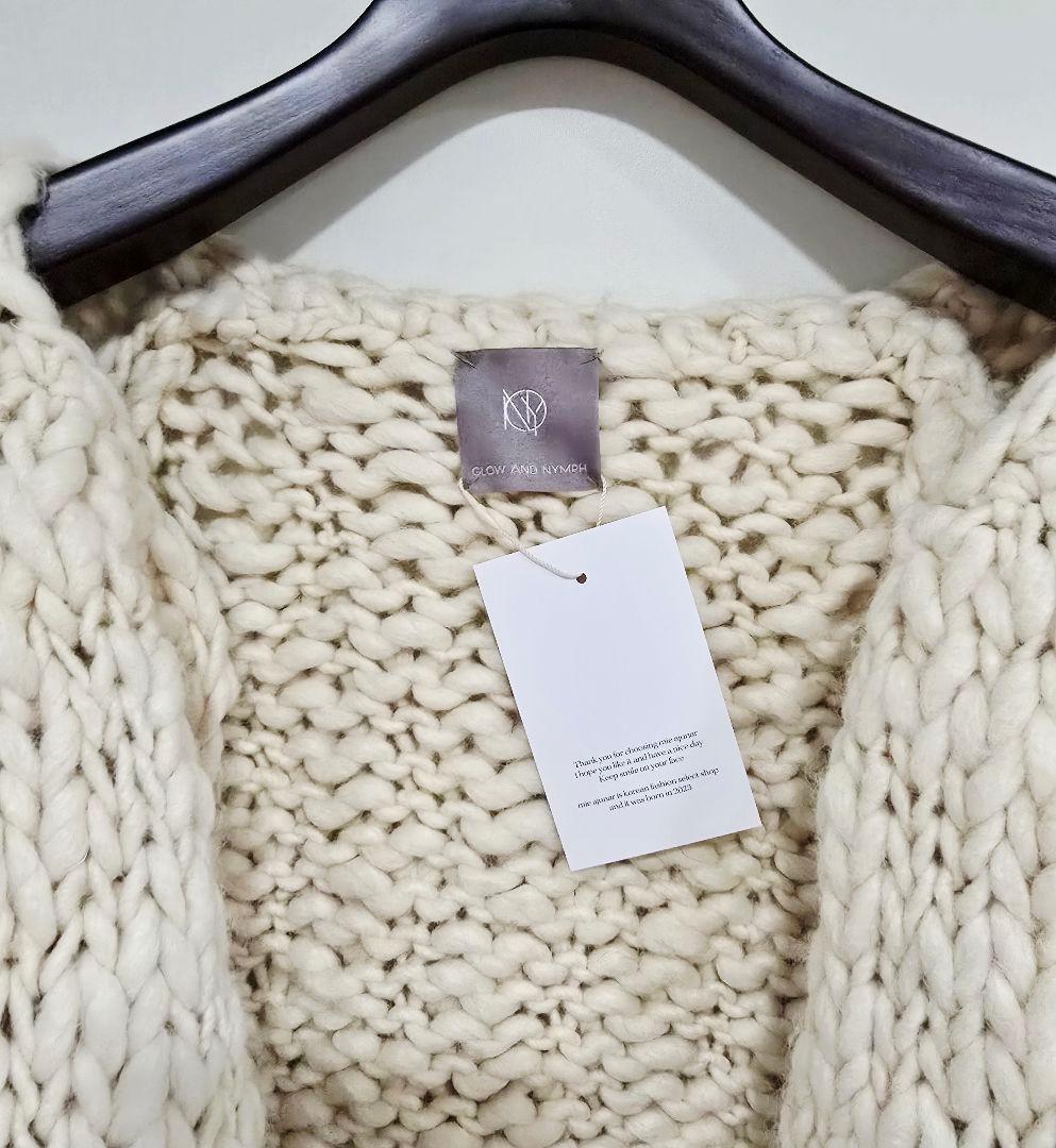 mieajunar toy knit cardigan 韓国