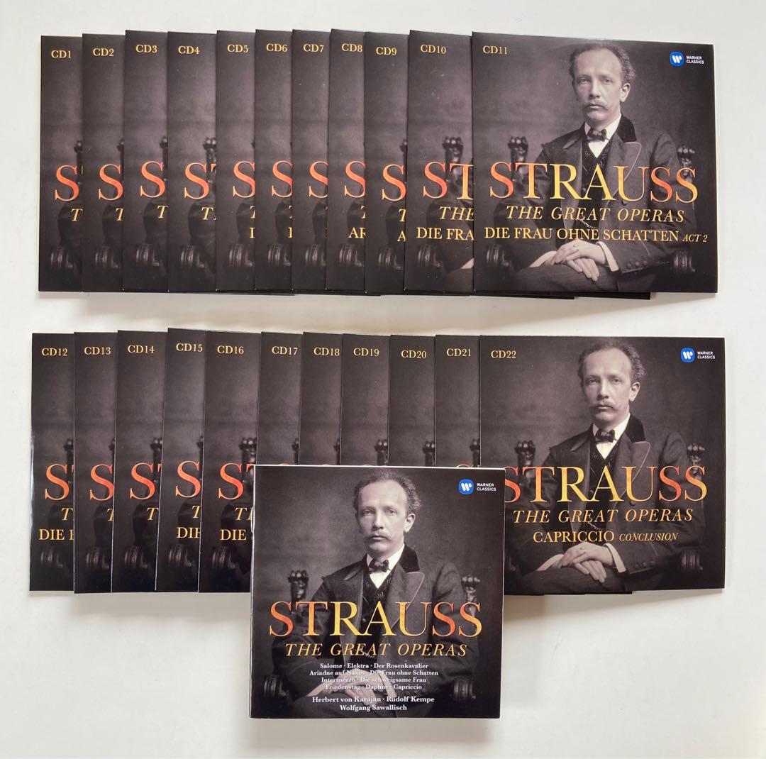 STRAUSS / THE GREAT OPERAS (22CD)輸入盤