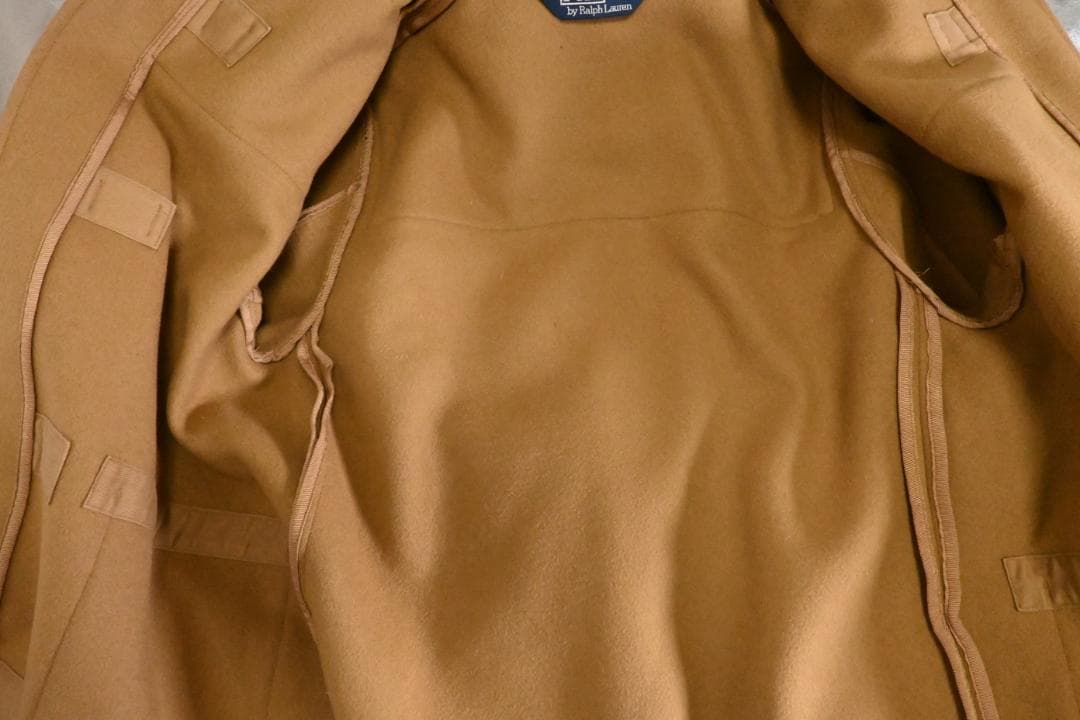ポロ ラルフローレン ダッフルコート Lサイズ ベージュ フード付