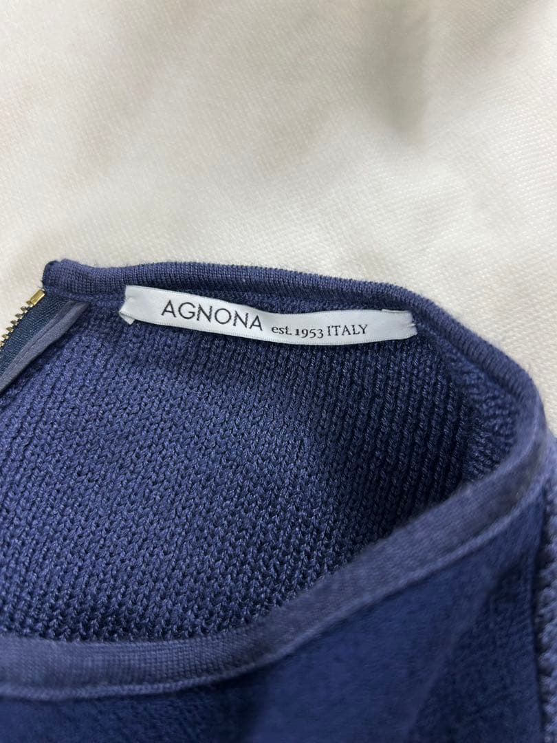 AGNONA ノースリーブ ワンピース