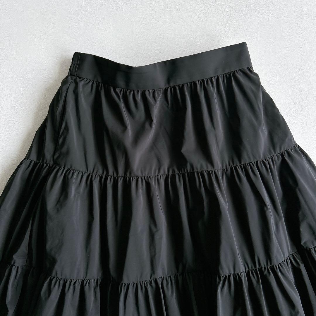 SHE Tokyo シートーキョー　Lisaリサ　ティアードスカート　黒　36