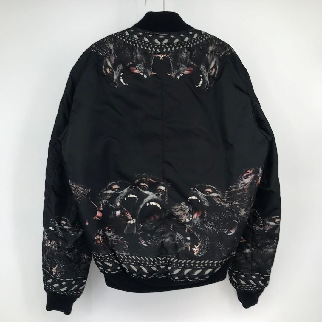 GIVENCHY MA-1　44 ブラック ナイロン モンキーブラザーズ　猿