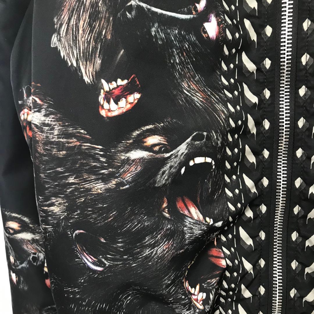 GIVENCHY MA-1　44 ブラック ナイロン モンキーブラザーズ　猿