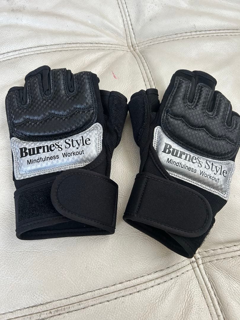 Burnes Style ボクシングシューズ グローブ 黒S 23～25cm