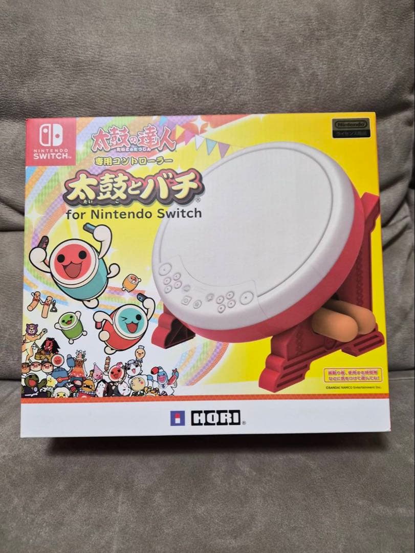 太鼓の達人 太鼓とバチ＆ソフト セット Switch用