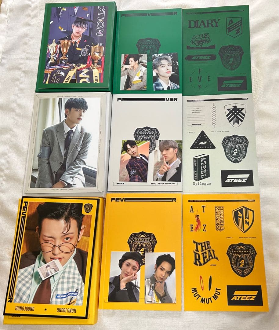 ateez CDアルバムまとめ売り