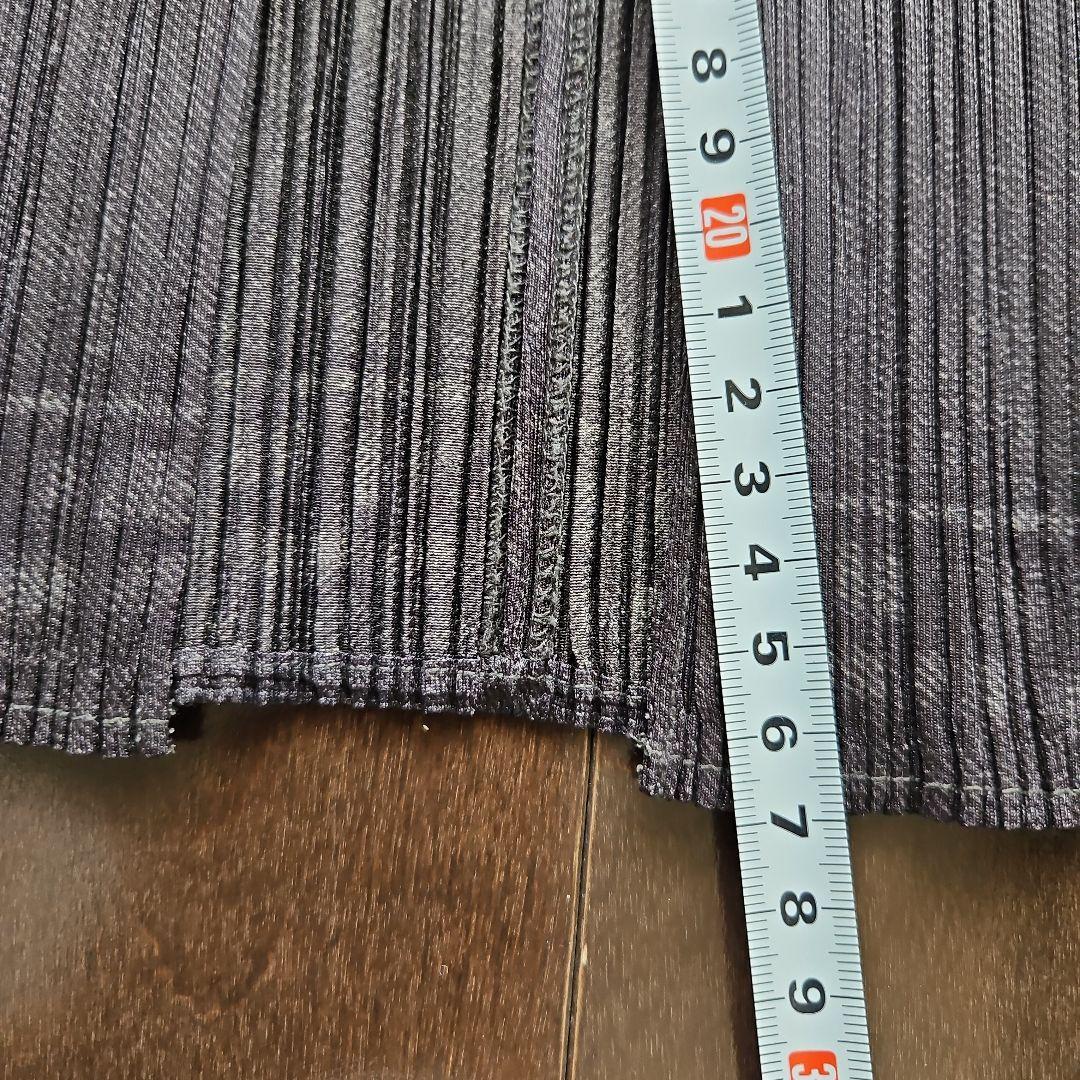 PLEATS PLEASE スカート ダークグレー 訳あり S