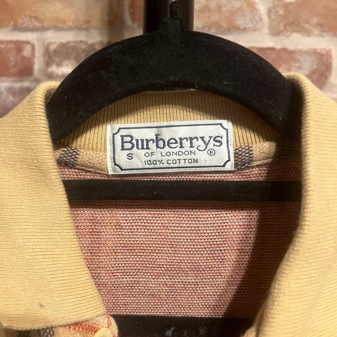 Burberry's チェック柄 半袖ポロシャツ