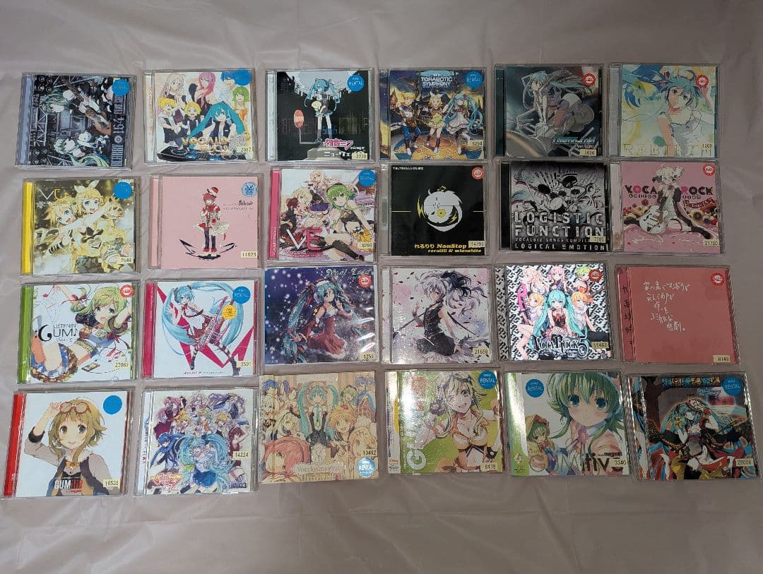 【まとめ売り】ボカロ CD 44枚 (レンタル落ち、中古品)