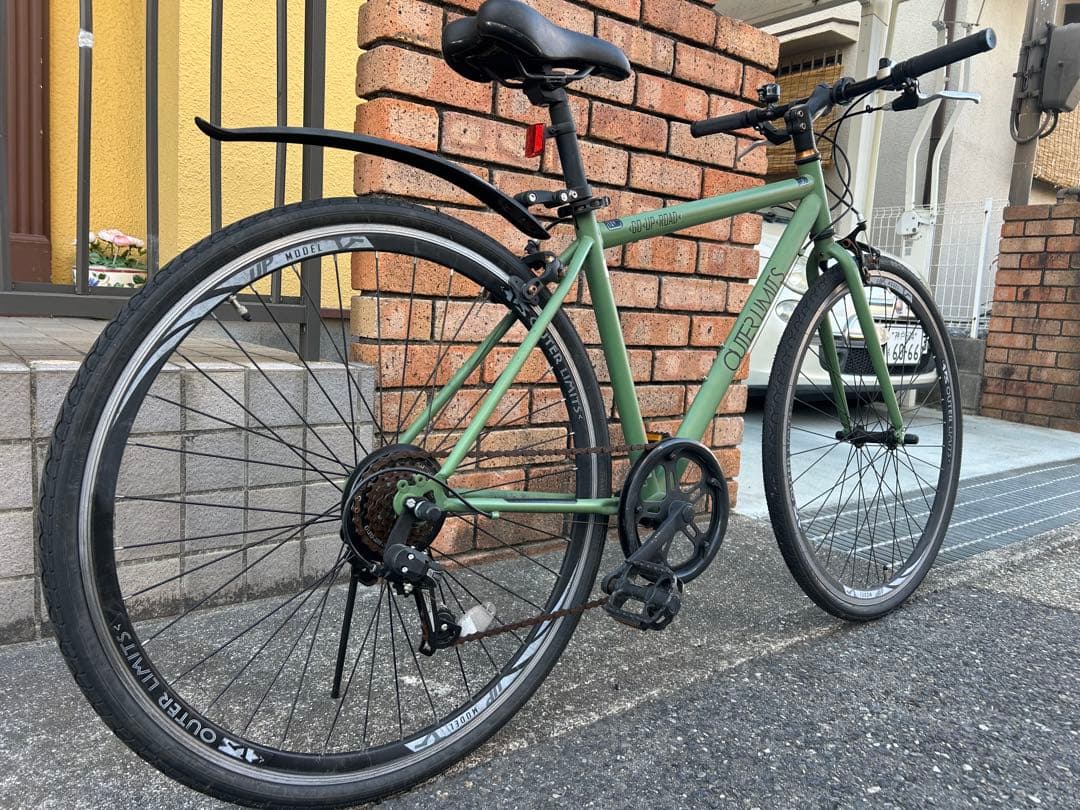 カ*ミ様 兵庫県神戸市より！アウターリミッツ自転車　クロスバイクです。