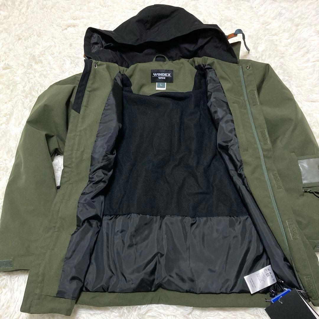 【ウインデックス】スノーボードウェア　 スキーウェア　上下セット　L メンズ