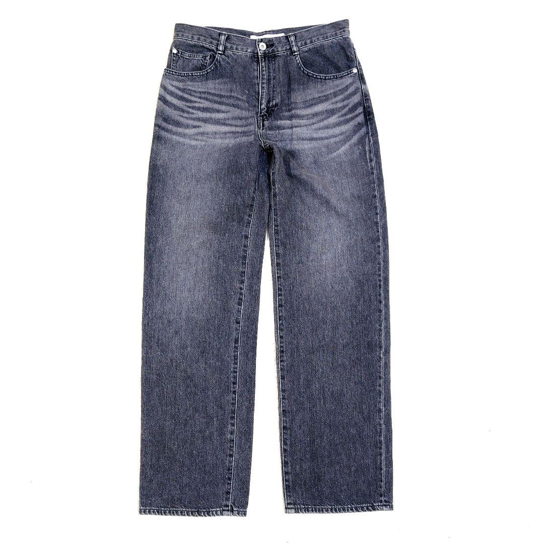 FRAMeWORK DENIMスリムストレートレッグパンツ ブラック Lサイズ