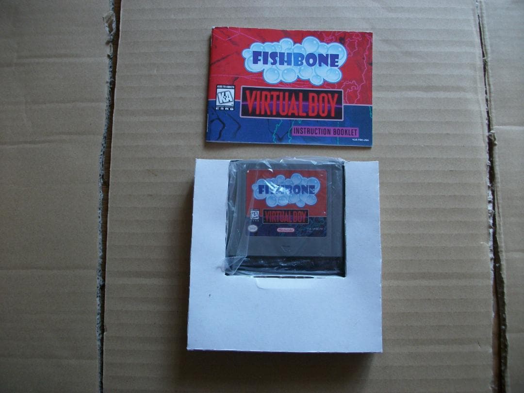 バーチャルボーイ　激レア同人ソフト　FISHBONE