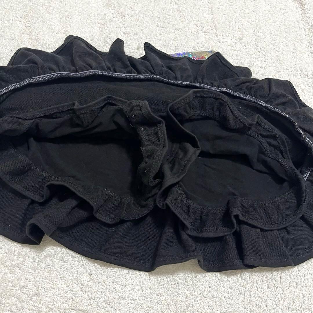 新品未使用！激レア! TRALALAトゥララ　フリルミニスカパン　ブラック
