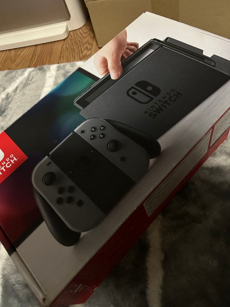 NintendoSwitch 本体 ミントグリーン・パープル Joy-Con付き