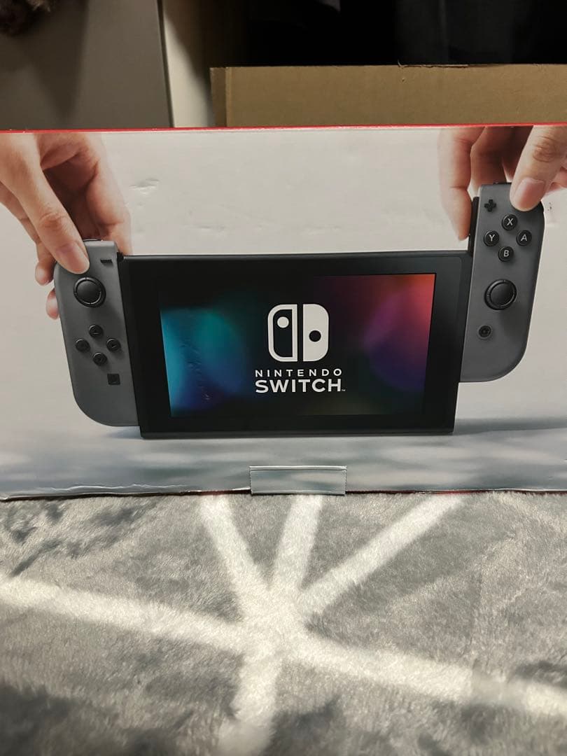 NintendoSwitch 本体 ミントグリーン・パープル Joy-Con付き