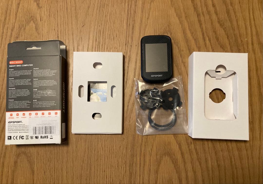 【iGPSPORT】 BSC300T サイクルコンピューター 本体【ほぼ未使用】