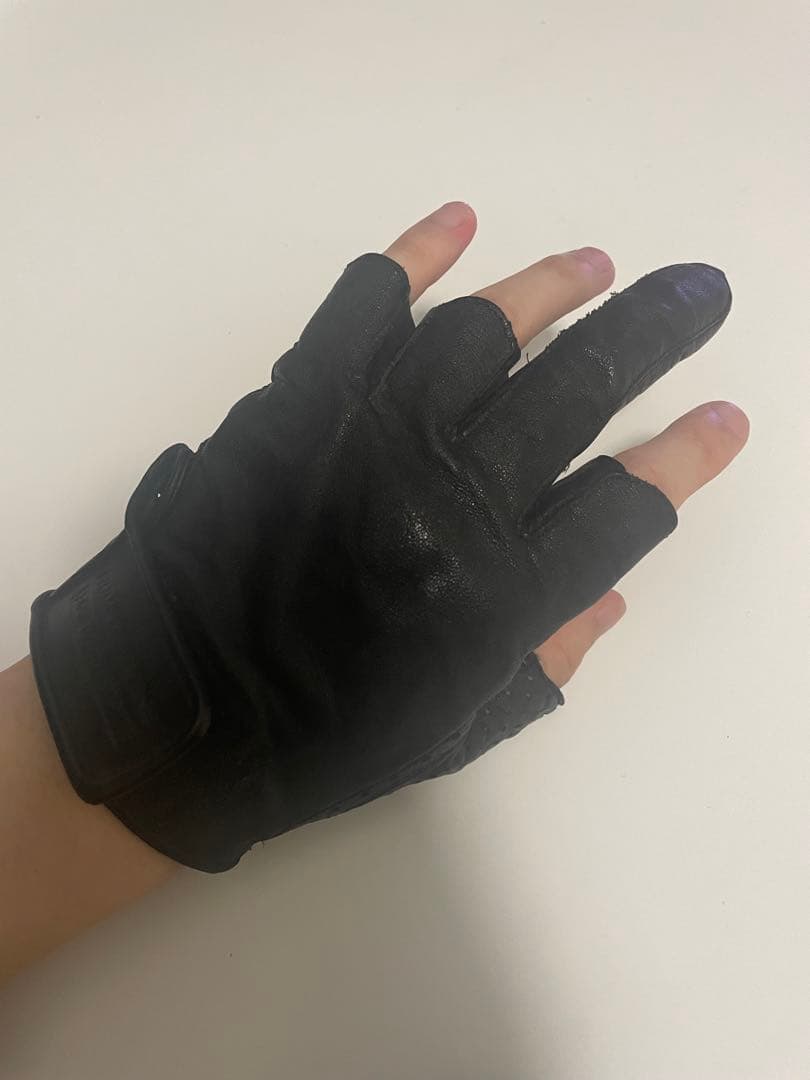 ナンバーナイン メッシュレザーグローブ
