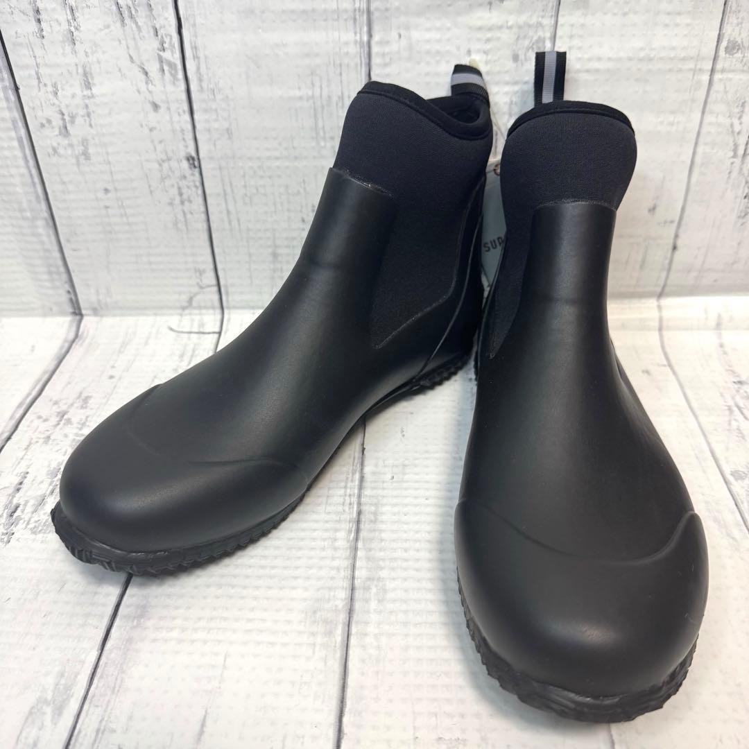 【新品未使用】MIZUNOミズノ　レインシューズ　現行品　長靴　黒　Sサイズ