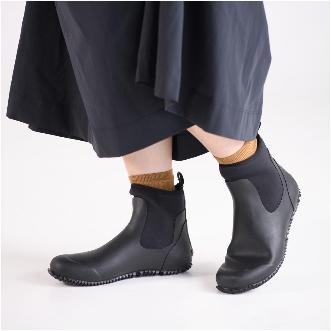 【新品未使用】MIZUNOミズノ　レインシューズ　現行品　長靴　黒　Sサイズ