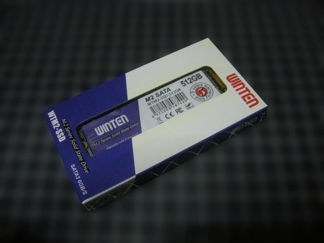 内蔵型SSD WINTEN M.2 SATA SSD 512GB