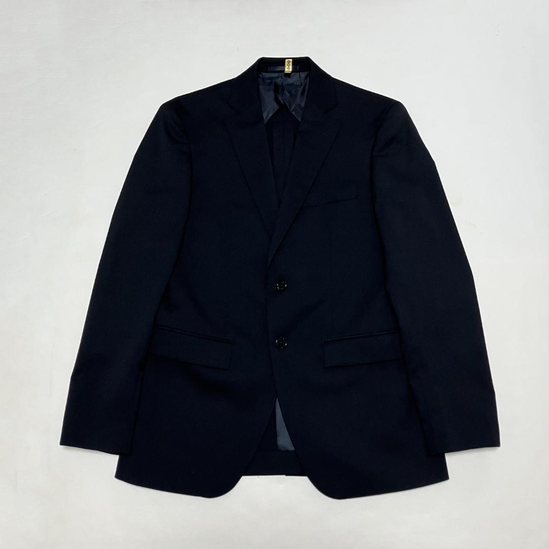 美品 ORIHICA オリヒカ メンズスーツ セットアップ 黒 喪服 冠婚葬祭