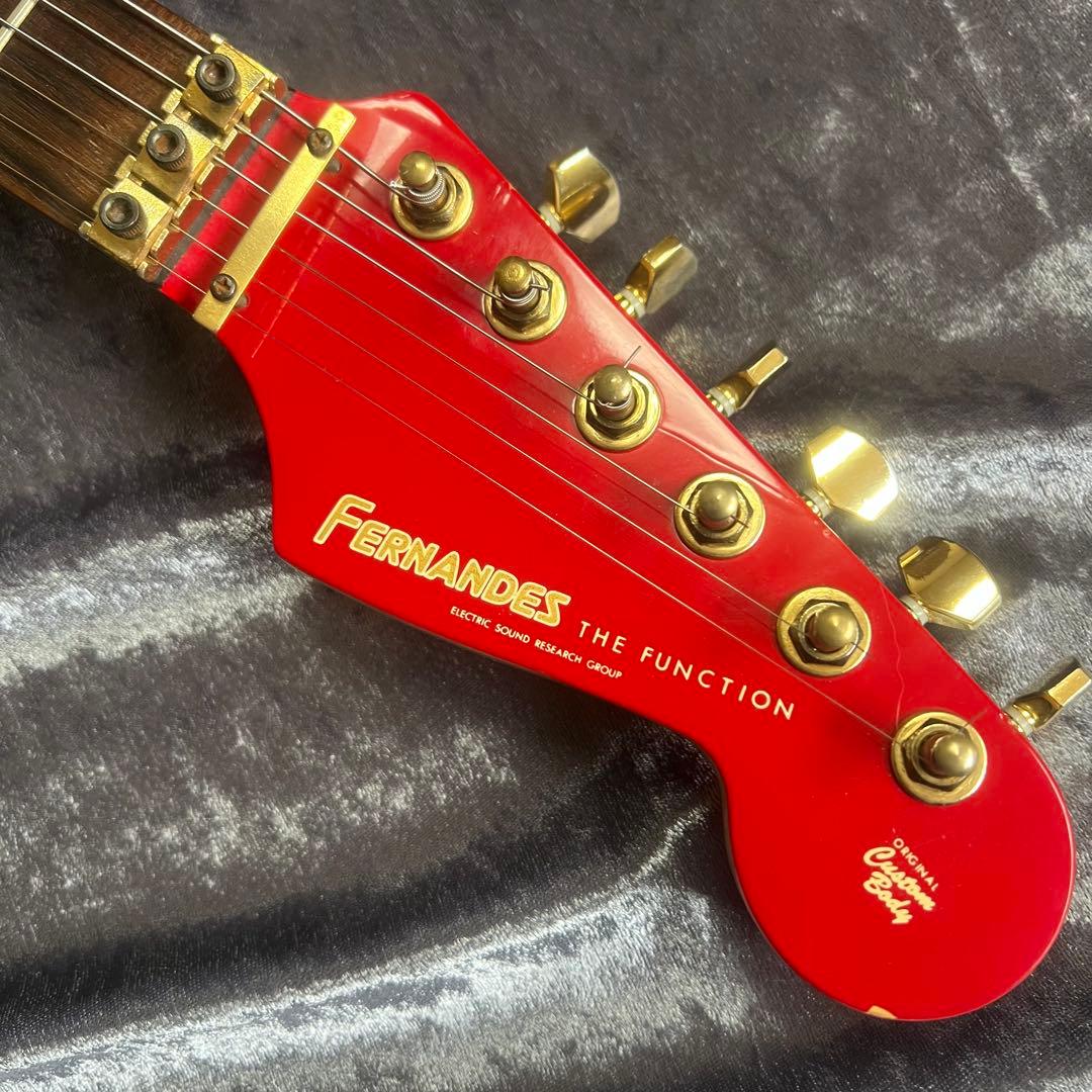 【現状販売】FERNANDES フェルナンデス 赤いギター
