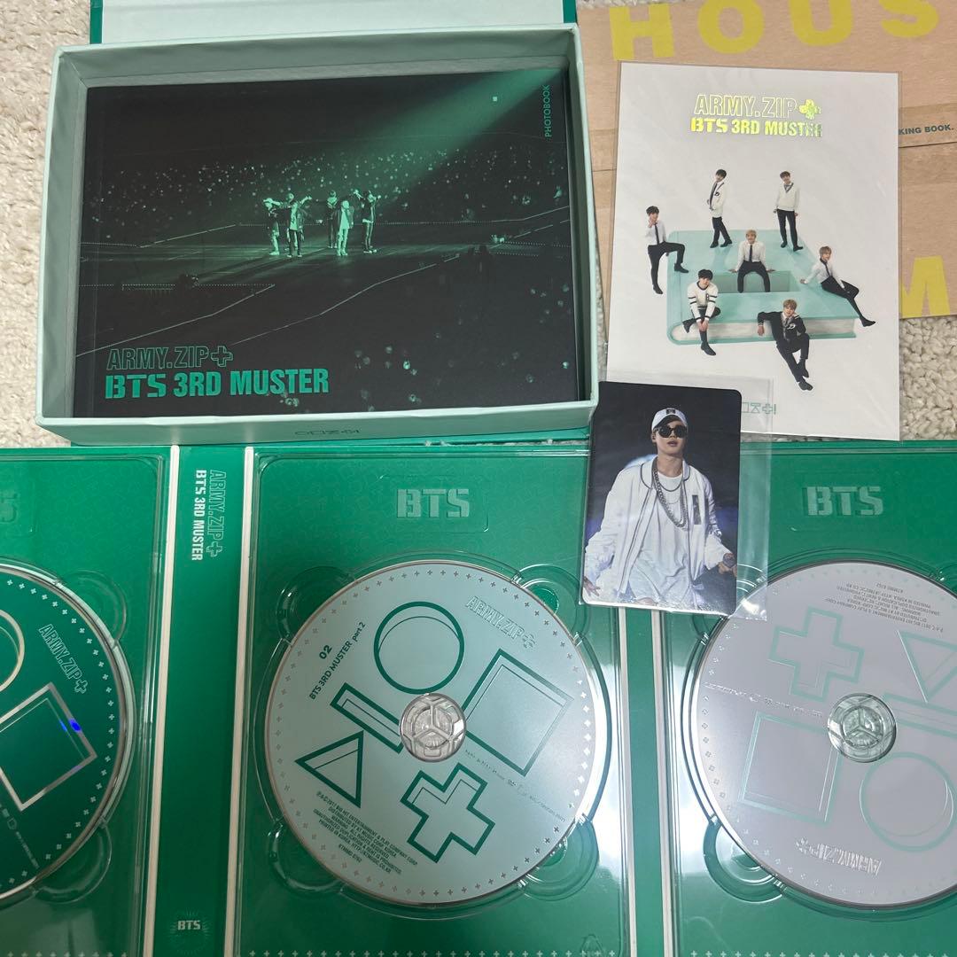 BTS 3RD MUSTER ZIP+ DVD ジミン トレカあり