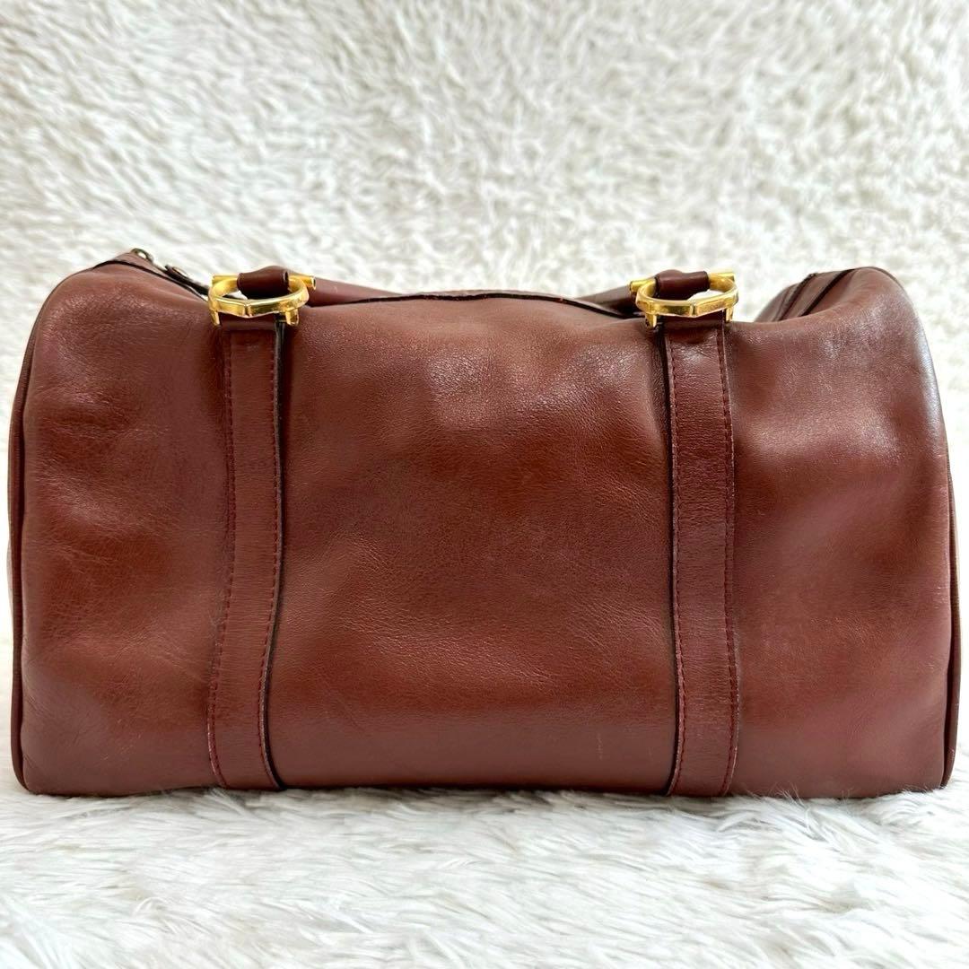 Cartier カルティエ ミニボストンバック マストライン ボルドー
