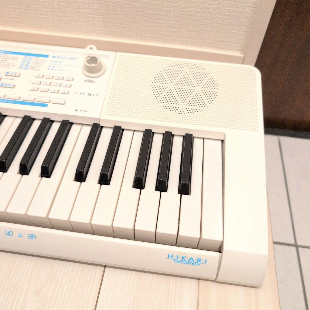 【動作ok】CASIO カシオ 光ナビゲーションキーボード LK-128